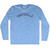 Huntsville Adult Tri-Blend Long Sleeve T-shirt - Athletic Blue