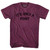 It's Only A Point Adult Tri-Blend T-shirt - Athletic Cranberry