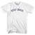 Stay Back Youth Cotton T-shirt - White