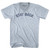 Stay Back Adult Tri-Blend V-neck T-shirt - Athletic White