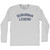 Suburban Legend Adult Cotton Long Sleeve T-Shirt - Grey Heather