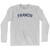FRANCIS Adult Cotton Long Sleeve T-shirt - Grey Heather