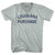 Louisiana Purchase Adult Tri-Blend V-neck T-shirt - Athletic Cool Grey