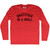 Gratitude Is A Skill Adult Tri-Blend Long Sleeve T-shirt - Athletic Red