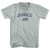 Jungle Jim Adult Tri-Blend V-neck T-shirt - Athletic Cool Grey