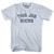 This Job Sucks Adult Tri-Blend T-shirt - Athletic White