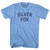 Silver Fox Adult Tri-Blend T-shirt - Athletic Blue