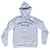 Working Construction Ripping Cigs Tri-Blend Hoodie - White
