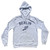 Berlin Running Track Winged Foot Tri-Blend Hoodie - White