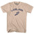 Ljubljana Running Track Winged Foot Adult Cotton T-shirt - Creme