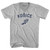 Kosice Running Track Winged Foot Adult Cotton V-neck T-shirt - Grey Heather