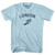 London Running Track Winged Foot Adult Cotton T-shirt - Light Blue
