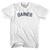 GAINES Womens Cotton Junior Cut T-Shirt - White