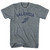 Valencia Running Track Winged Foot Adult Tri-Blend T-shirt - Athletic Grey