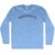 Bournemouth Adult Tri-Blend Long Sleeve T-shirt - Athletic Blue