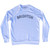 Brighton Adult Tri-Blend Sweatshirt - White