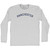 Manchester Adult Cotton Long Sleeve T-shirt - Grey Heather
