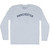 Manchester Adult Tri-Blend Long Sleeve T-shirt - Athletic White