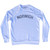 Norwich Adult Tri-Blend Sweatshirt - White