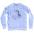 Rio Toucan Travel Adult Tri-Blend Sweatshirt - White