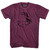 Rio Toucan Travel Adult Tri-Blend T-Shirt - Athletic Cranberry
