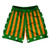 Kelly Green and Orange Champ Athletic Running Fitness Exercise Shorts 7" Inseam Shorts Made In USA Kelly Green and Orange Champ Athletic Running Fitness Exercise Shorts 7" Inseam Shorts Made In USA