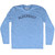 Aldershot Adult Tri-Blend Long Sleeve T-shirt - Athletic Blue