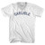 Carlisle Adult Tri-Blend V-neck T-shirt - White