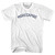 Morecambe Womens Cotton Junior Cut T-Shirt - White