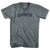 GARNER Tri-Blend V-neck Womens Junior Cut T-shirt - Athletic Grey