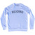 Reading Adult Tri-Blend Sweatshirt - White