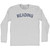 Reading Adult Cotton Long Sleeve T-shirt - Grey Heather