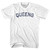 Queens Womens Cotton Junior Cut T-Shirt - White