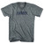GIBBS Tri-Blend V-neck Womens Junior Cut T-shirt - Athletic Grey