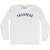 Tranmere Adult Cotton Long Sleeve T-shirt - White
