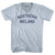 Northern Ireland Adult Tri-Blend V-neck T-shirt - Athletic White
