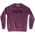 Raith Adult Tri-Blend Sweatshirt - Cranberry