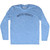 Notts County Adult Tri-Blend Long Sleeve T-shirt - Athletic Blue