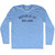 Republic Of Ireland Adult Tri-Blend Long Sleeve T-shirt - Athletic Blue