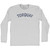 Torquay Adult Cotton Long Sleeve T-shirt - Grey Heather