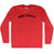 Ross County Adult Tri-Blend Long Sleeve T-shirt - Athletic Red
