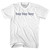 Buy Buy Buy Rage Font-Adult Cotton T-shirt - White