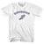Birmingham Running Track Winged Foot-Womens Cotton Junior Cut T-Shirt - White