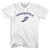 Huddersfield Running Track Winged Foot-Youth Cotton T-shirt - White