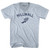 Millwall Running Track Winged Foot-Adult Tri-Blend V-neck T-shirt - Athletic White