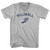 Millwall Running Track Winged Foot-Adult Cotton V-neck T-shirt - Grey Heather