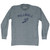 Millwall Running Track Winged Foot-Adult Tri-Blend Long Sleeve T-shirt - Athletic Grey