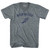 Norwich Running Track Winged Foot-Adult Tri-Blend V-neck T-shirt - Athletic Grey