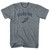 Queens Running Track Winged Foot-Youth Tri-Blend T-shirt - Athletic Grey