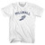 Newcastle Running Track Winged Foot-Youth Cotton T-shirt - White